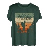 Hiking Is What I Like Hiker Silhouette Bergwandern T-Shirt
