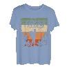 Hiking Is What I Like Hiker Silhouette Bergwandern T-Shirt