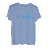 Nessie Heartbeat EKG Puls Lochness Monster Meerestier T-Shirt