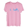 Nessie Heartbeat EKG Puls Lochness Monster Meerestier T-Shirt
