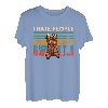 vintage I hate people - bear camping hiking trekking lover T-Shirt