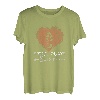 Damen Still Plays Outside Women Lustiges Herz gebleichtes Wanderlager T-Shirt