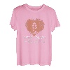 Damen Still Plays Outside Women Lustiges Herz gebleichtes Wanderlager T-Shirt