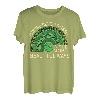 Earth Day Everyday grünes Regenbogen-Design T-Shirt