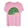 Earth Day Everyday grünes Regenbogen-Design T-Shirt