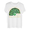 Earth Day Everyday grünes Regenbogen-Design T-Shirt