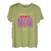 Living That Hiking Mom Life Wandern Mama Wanderin T-Shirt