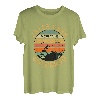 Retro Vintage Camping Wandern Liebhaber, Estes Park Colorado USA T-Shirt