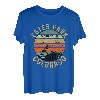 Retro Vintage Camping Wandern Liebhaber, Estes Park Colorado USA T-Shirt