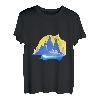 Wandern Landschaft Design Rainbow Mountain T-Shirt