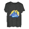 Wandern Landschaft Design Rainbow Mountain T-Shirt