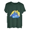 Wandern Landschaft Design Rainbow Mountain T-Shirt