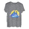Wandern Landschaft Design Rainbow Mountain T-Shirt