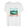 Lake Life Cause Beach Sebec Lake Camping Maine T-Shirt