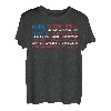 National Parks USA Liste Wort US Map Camping & Wandern T-Shirt