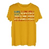 National Parks USA Liste Wort US Map Camping & Wandern T-Shirt