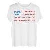 National Parks USA Liste Wort US Map Camping & Wandern T-Shirt