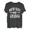 Vorsicht vor Arianna-Familientreffen Nachname Team Custom T-Shirt