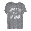 Vorsicht vor Arianna-Familientreffen Nachname Team Custom T-Shirt