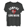 Campingzubehör Camper Dänische Flagge Camping Dänemark T-Shirt
