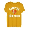 Campingzubehör Camper Dänische Flagge Camping Dänemark T-Shirt