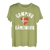 Campingzubehör Camper Dänische Flagge Camping Dänemark T-Shirt