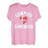 Campingzubehör Camper Dänische Flagge Camping Dänemark T-Shirt
