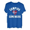 Campingzubehör Camper Dänische Flagge Camping Dänemark T-Shirt