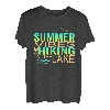 Sommer-Vibes und Wandern am See, Camping und Wanderausflüge T-Shirt