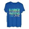 Sommer-Vibes und Wandern am See, Camping und Wanderausflüge T-Shirt