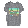 Sommer-Vibes und Wandern am See, Camping und Wanderausflüge T-Shirt