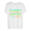 Sommer-Vibes und Wandern am See, Camping und Wanderausflüge T-Shirt
