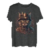 Steampunk Katze Mechanik Viktorianisch Dampfmaschine T-Shirt