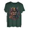 Steampunk Katze Mechanik Viktorianisch Dampfmaschine T-Shirt