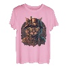 Steampunk Katze Mechanik Viktorianisch Dampfmaschine T-Shirt