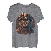 Steampunk Katze Mechanik Viktorianisch Dampfmaschine T-Shirt