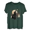 Heulender Wolf Abstrakte Waldwölfe Wolfliebhaber Wolfstier T-Shirt