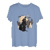 Heulender Wolf Abstrakte Waldwölfe Wolfliebhaber Wolfstier T-Shirt