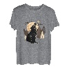 Heulender Wolf Abstrakte Waldwölfe Wolfliebhaber Wolfstier T-Shirt