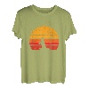Vintage Fliegenfischen T-Shirt - Distressed Retro Angeln Tee T-Shirt