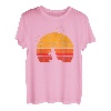 Vintage Fliegenfischen T-Shirt - Distressed Retro Angeln Tee T-Shirt