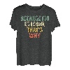 Lustiges personalisiertes Namensshirt Because I'm Esteban That's Why T-Shirt