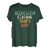 Lustiges personalisiertes Namensshirt Because I'm Esteban That's Why T-Shirt