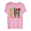Ich Liebe Camping Camp Campingplatz Camper Campen T-Shirt