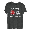 Ich bin sexy und ich schleppe es, Wohnmobil, Lustiges Camping, Campingbus T-Shirt