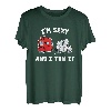 Ich bin sexy und ich schleppe es, Wohnmobil, Lustiges Camping, Campingbus T-Shirt