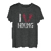 Ich liebe Wandern Klettern Camping Bergwanderer Fernweh T-Shirt