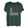 Ich liebe Wandern Klettern Camping Bergwanderer Fernweh T-Shirt