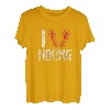 Ich liebe Wandern Klettern Camping Bergwanderer Fernweh T-Shirt
