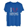 Ich liebe Wandern Klettern Camping Bergwanderer Fernweh T-Shirt